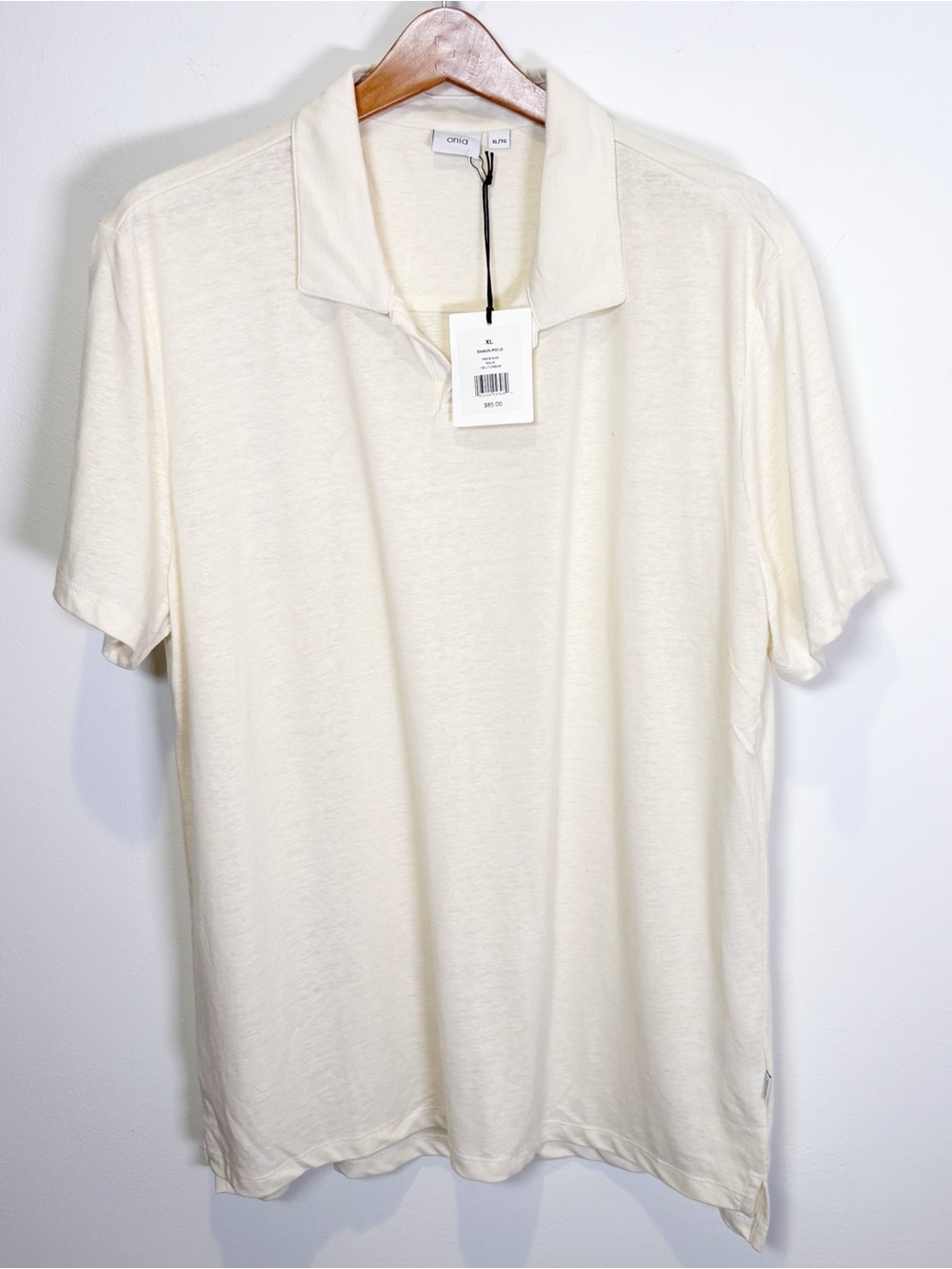 NWT Onia Shaun Polo Shirt